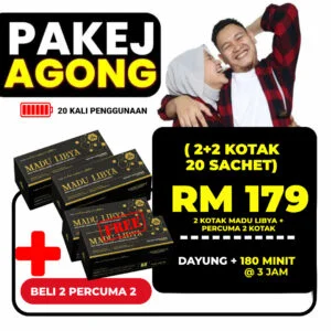 PAKEJ AGONG - 4 KOTAK MADU LIBYA